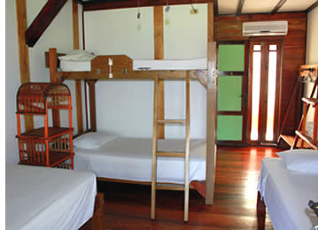 Hotel Cala Luna heeft 8 kamers die zijn er in verschillende configuraties